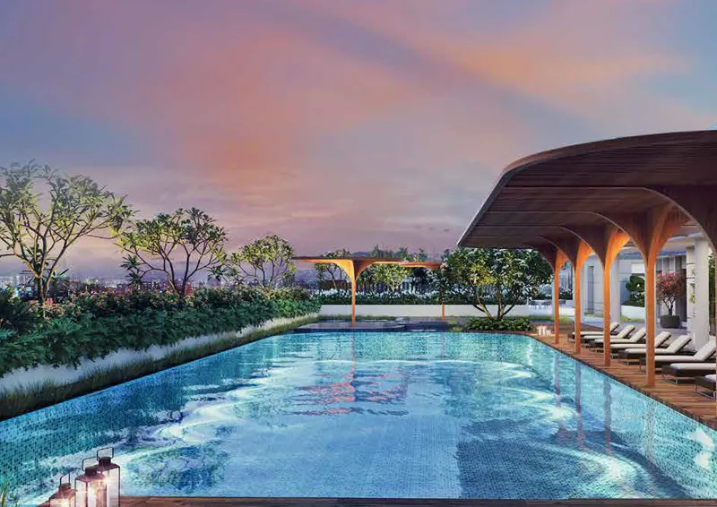 Sky Zone and Health Amenities at Godrej Upvan Thane